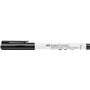 FABER-CASTELL 205066 - Set de marqueurs pour textiles pour tissus clairs, crayons pour tissus en 5 couleurs standard et crayon p