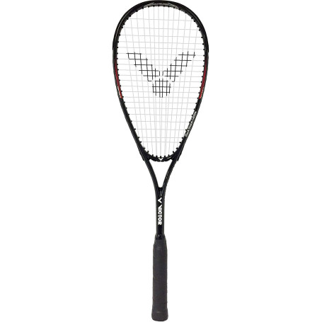 VICTOR Magan Core Tech TI Black Deluxe Edition Raquette de squash pour débutants et joueurs ambitieux