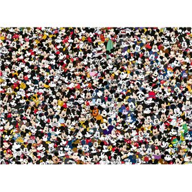 Ravensburger - Puzzle Adulte - Puzzle 1000 pièces - Mickey Mouse (Challenge Puzzle) - Adultes et enfants à partir de 14 ans - Pu