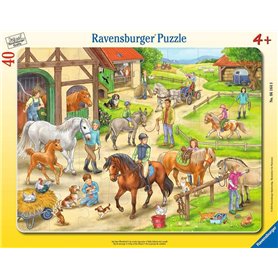 Ravensburger Puzzle pour Enfants - 06164 - Puzzle à Cadre pour Enfants à partir de 4 Ans - 40 pièces