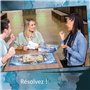 Ravensburger - Escape The Circle - Puzzle avec énigmes pour Adulte et Enfant à partir de 14 Ans - 919 pièces - Paris - Décryptez
