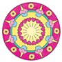 Ravensburger 29704 - Mandala Designer - Mini - Dessin - Loisir créatif - Kit voyage - Pochoir - Licorne - Unicorn - Activité cré