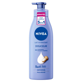 NIVEA Lait Hydratant Douceur 48h (1 x 250 ml)