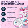 HUDORA Patins à roulettes My First Quad en différentes tailles & couleurs - Rollers à taille réglable de qualité pour enfants ju