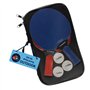 HUDORA Set de ping-pong Outdoor - Set de haute qualité avec 2 raquettes & 3 balles - Set de raquettes de ping-pong complet avec