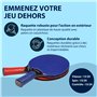 HUDORA Set de ping-pong Outdoor - Set de haute qualité avec 2 raquettes & 3 balles - Set de raquettes de ping-pong complet avec 