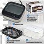 ProfiCook, Cuiseurs à oeufs avec signal vocal, Réglage électronique de la dureté à 3 niveaux, Plaque chauffante à revêtement ant