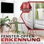 ProfiCare® Chauffage électrique avec façade en verre | Radiateur mobile également adapté au montage mural | Chauffage par convec