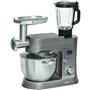 Clatronic Robot Multifonction Professionnel - Robot Pâtissier 4 en 1 - Pieds à Ventouse - Robot Multifonction 4 en 1 - KM 3674 t