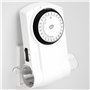 REV Prise programmable numér. blanc 2x