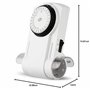REV Prise programmable numér. blanc 2x