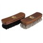 Langlauf Schuhbedarf set d'entretien des chaussures -Milano- Premium 100% Crin de cheval Brosses et TRG chaussure Crème Professi
