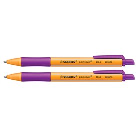 Stylo bille pointball Violet