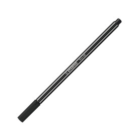 STABILO Lot de 3 Feutres de Dessin PEN 68 Pointe Moyenne 1 mm Noir