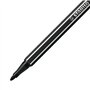 STABILO Lot de 3 Feutres de Dessin PEN 68 Pointe Moyenne 1 mm Noir