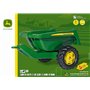 Rolly Toys rollyKipper II John Deere (Âge 2,5-10 ans, Remorque monoroue, Fonction de basculement) 128822