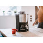 Melitta AROMAFRESH Grind & Brew 1021-02 Cafetière à filtre avec carafe en verre Noir