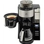 Melitta AROMAFRESH Grind & Brew 1021-02 Cafetière à filtre avec carafe en verre Noir