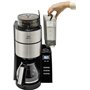 Melitta AROMAFRESH Grind & Brew 1021-02 Cafetière à filtre avec carafe en verre Noir