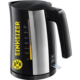 Melitta Look Aqua BVB Fan Edition 1026-02 BK SST Bouilloire avec arrêt automatique et élément chauffant caché et protection cont