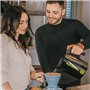 Melitta Look Aqua BVB Fan Edition 1026-02 BK SST Bouilloire avec arrêt automatique et élément chauffant caché et protection cont