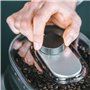 Melitta Cafetière à Filtre AromaFresh Glass Pro X Noire, avec Moulin à grains Intégré & Verseuse Isotherme, Double Fonction Minu