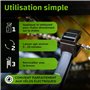 Dr. Wack - F100 Brosse pour chaînes de vélo - Nettoyage efficace et rapide des chaînes - Brosse de nettoyage pour chaînes de vél