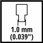 Original Einhell Chaîne de rechange 15 cm (accessoire pour élagueuses, compatible avec le modèle GC-PS 18/15 Li BL, longueur 15 