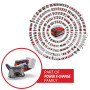 Einhell Professional Rainureuse sans fil TP-MA 36/30 Li BL-Solo Power X-Change (36 V, largeur et profondeur de coupe jusqu’à 30 