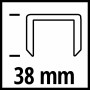 longueur 38 mm