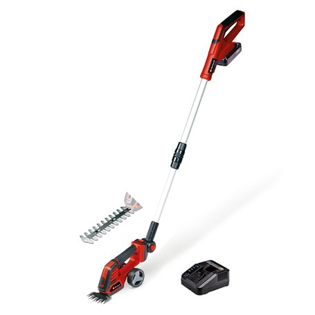 Einhell Cisaille à gazon taille-buissons sans fil GE-CG 18/100 Li T Kit Power X-Change (18 V
