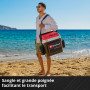 Einhell Glacière portable sans fil TE-COL 18/27 Li-Solo Power X-Change (18 V, 27 l, refroidit et maintient au chaud, mode hybrid