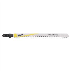 wolfcraft 2324000 Lames de Scie Sauteuse HCS - Empreinte en T - Profondeur de Coupe 30-60 mm