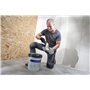 wolfcraft Bac à enduit - 4059000 - Pour travailler les enduits confortablement