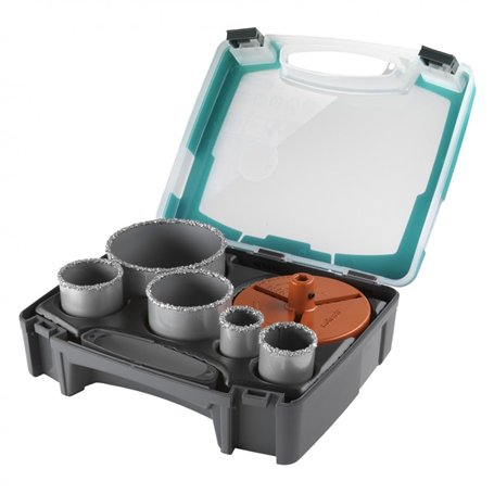 wolfcraft 5424000 - Coffret pour Maçons - Diamètre 33
