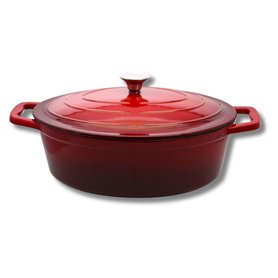 ELO 3073326 cocotte en fonte émaillée antiadhésive avec couvercle