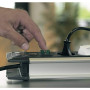 Brennenstuhl 1391000916 - Base múltiple Premium-Alu-Line Technics Con 2 y 3 interruptores (16 Tomas) Multicolore