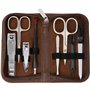 Three Swords - Kit exclusif de 8 accessoires de manucure et pédicure - Nettoyage et soin des ongles - Qualité standard (000958)