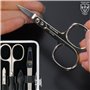 Trois épées | exclusif 8 pièces Manucure – pédicure – Toilettage – Soin des ongles Set/kit/Coque | Basic Standard de qualité (83