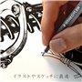 Staedtler 308 12-9 Pigmentliner noir, épaisseur de trait : 1,2 mm