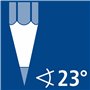 Staedtler Taille-crayon à double usage avec réservoir transparent de haute qualité, Pour tout type de crayons, Livré sous étui b