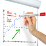 STAEDTLER 351 B Marqueur pour tableau blanc Lumocolor 351 B, pointe biseautée env. 2 ou 5 mm de largeur, haute qualité fabriqué 