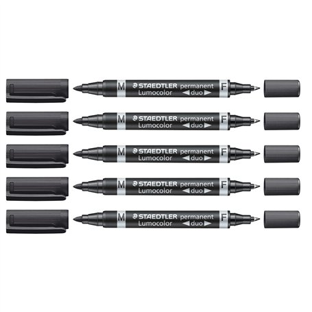 Staedtler Marqueur permanent Lumocolor permanent duo