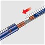 STAEDTLER Lot de 3 Etuis de 12 mines "Mars micro carbon" 0,5 mm B