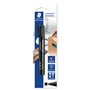 Staedtler Lumocolor 350 - Blister 1 Marqueur Permanent Pointe Biseau 2 À 5 Mm Noir