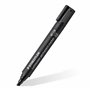 Staedtler Lumocolor 350 - Blister 1 Marqueur Permanent Pointe Biseau 2 À 5 Mm Noir