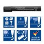 Staedtler Lumocolor 350 - Blister 1 Marqueur Permanent Pointe Biseau 2 À 5 Mm Noir