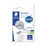 Staedtler Mars 510 25 Design Journey - Blister 1 Taille-Crayon Rond Métal 2 Usages