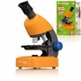 Bresser Junior Microscope 40x-640x avec éclairage LED et Fonctionnement à Piles