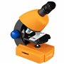 Bresser Junior Microscope 40x-640x avec éclairage LED et Fonctionnement à Piles
